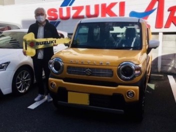 ハスラー　ご納車おめでとうございます